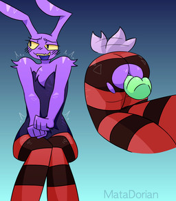 anal anal_masturbation anal_penetration anthro anus blue_tongue blush blush_lines clothing dildo dildo_in_ass dildo_insertion dress embarrassed exposed_butt fangs femboy fur green_dildo gripping_clothes legwear light male masturbation object_in_ass penetration purple_body purple_fur resisting_orgasm sex_toy sex_toy_in_ass sex_toy_insertion shy solo tail tail_motion tailwag teeth tights tongue torn_clothing torn_legwear torn_tights witch_costume matadorian glitch_productions the_amazing_digital_circus jax_(tadc) lagomorph leporid mammal rabbit colored lighting line_art shaded