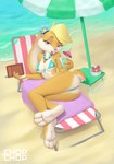 anthro beach bikini butt clothing feet female foot_fetish paws sand seaside soles solo swimwear toes two-piece_swimsuit chopchop looney_tunes warner_brothers lola_bunny lagomorph leporid mammal rabbit
