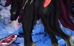 animal_genitalia animal_penis animal_pussy black_body black_fur black_pussy black_sclera blue_eyes bodily_fluids canine_genitalia canine_penis canine_pussy cum cum_inside duo erection facial_markings female female_penetrated feral feral_on_feral feral_penetrated feral_penetrating feral_penetrating_feral fur genital_fluids genitals glistening glistening_eyes head_markings internal intraspecies knot knotted_penis knotting male male/female male_penetrating male_penetrating_female markings mouth_closed open_mouth outside penetration penile penile_penetration penis penis_in_pussy pink_tongue plant purple_body purple_fur pussy rear_view red_penis sex tongue tree vaginal vaginal_knotting vaginal_penetration white_markings msdeadsoul canid canine mammal hi_res