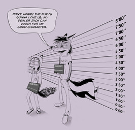 angry annoyed anthro clothing drug_dealer duo hoodie humor looking_away male male/male mugshot mugshot_sign satire text topwear young young_male dark_collective foxoqyl tom_fucks_a_retarded_child tom_(tom_fucks_a_retarded_child) waffles_(tom_fucks_a_retarded_child) canid canine fox hybrid mammal mephitid skunk english_text hi_res