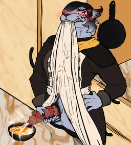 animal_genitalia animal_penis appliance bite biting_cloth biting_clothing blush blushing_profusely bodily_fluids bottomwear bowl clothed clothing clothing_lift container cum cum_in_bowl cum_in_container cum_in_food cum_sauce ear_blush ejaculation exposing exposing_penis food food_fetish food_play fossa_genitalia fossa_penis genital_fluids genitals kitchen kitchen_appliance kitchen_counter kitchen_utensils masturbation penile penile_masturbation penis skirt skirt_lift soup steam tools unusual_anatomy unusual_genitalia unusual_penis yonnixart final_fantasy final_fantasy_xiv square_enix felid hrothgar mammal absurd_res hi_res trans_(lore) trans_woman_(lore)