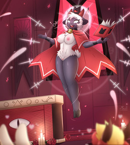 anthro athletic athletic_anthro bell bell_collar blonde_hair book breasts candlelight cloak clothing collar detailed_background female female_symbol flower fluffy fluffy_tail fur gender_symbol genitals glowing glowing_eyes grey_body group hair hooves horn levitating levitation light magic male male_symbol nipples offscreen_character pink_nipples pink_vulva plant rose_(flower) small_tail symbol tail telekinesis temple trio vulva white_body white_eyes white_fur white_wool wool_(fur) wraps sulldfox cult_of_the_lamb massive_monster_(studio) mythology barebone lamb_(cult_of_the_lamb) red_crown_(cult_of_the_lamb) bovid caprine dragon felid hybrid mammal mythological_creature mythological_scalie pantherine scalie sheep tiger absurd_res hi_res