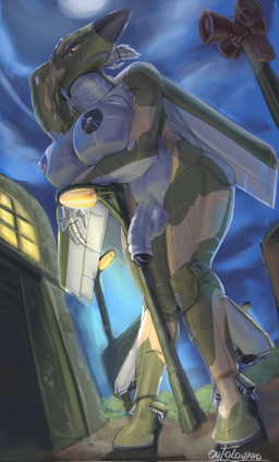 aircraft balls big_breasts breasts genitals gynomorph intersex machine nude penis solo vehicle wings outoldyard f-111_aardvark miranda_locke aeromorph living_aircraft living_machine living_vehicle hi_res