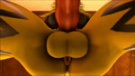 anal anal_wink anthro anus ball_squish balls big_penis black_body black_fur black_nipples breasts butt facesitting_pov fur gaping gaping_anus genitals gynomorph half-erect intersex looking_at_another looking_at_viewer nipples nude on_top oral penis penis_towards_viewer puffy_anus receiving_pov rimming sex solo squish throbbing yellow_body yellow_fur a1ph4w01v idel nintendo pokemon warfare_machine warfare_zeraora generation_7_pokemon legendary_pokemon mammal pokemon_(species) zeraora 16:9 3d_(artwork) animated digital_media_(artwork) hi_res no_sound short_playtime source_filmmaker_(artwork) webm widescreen