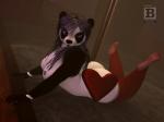 3d <3 bear blue_eyes blx24 breasts female hair mammal nipples panda pole stockings
Rating: Questionable
Score: 3
User: Blx24
Date: April 15, 2014