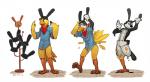 3_toes 4_fingers 4_toes anisodactyl anthro avian_feet base_one_layout basic_sequence beak biped blue_clothing blue_shirt blue_topwear bottomless clothed clothing fake_ears fake_rabbit_ears feathers feet fingers fleischer_style_toon gloves goo_transformation handwear hat headgear headwear kerchief linear_sequence liquid male neckerchief neckwear one_row_layout overalls red_clothing shirt simple_background solo standing talons three_frame_image three_frame_sequence toes toonification toony topwear transformation transformation_sequence white_background white_clothing white_gloves white_handwear yellow_body yellow_feathers redic-nomad flir_(toon_rabbit) gus_(flir) avian bird chicken galliform gallus_(genus) inkblot lagomorph leporid mammal phasianid rabbit 2013 digital_drawing_(artwork) digital_media_(artwork) sequence