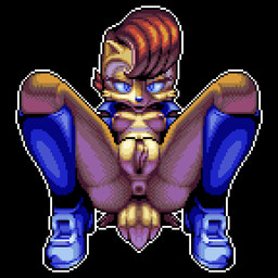 anthro anus arm_support bedroom_eyes biped black_background blue_boots blue_clothing blue_eyes blue_footwear blue_jacket blue_topwear blue_vest boots boots_only bottomless bottomless_anthro bottomless_female breasts brown_body brown_fur butt clitoris clothed clothing crouching female footwear footwear_only fur genitals groin_dips hair half-closed_eyes jacket jacket_only jacket_vest looking_at_viewer masturbation mostly_nude narrowed_eyes navel nipples open_clothing open_jacket open_topwear open_vest plantigrade presenting presenting_anus presenting_vulva raised_heel red_hair seductive shoes simple_background smile smiling_at_viewer solo spread_legs spreading topwear topwear_only vest vest_only vulva rockthebull archie_comics sega sonic_the_hedgehog_(archie) sonic_the_hedgehog_(comics) sonic_the_hedgehog_(series) sally_acorn chipmunk ground_squirrel mammal rodent sciurid 1:1 2018 digital_media_(artwork) pixel_(artwork)