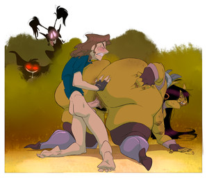 all_fours anus areola balls big_butt black_hair blush bodily_fluids bottomless breasts brown_hair buckteeth butt clitoris clothed clothing doggystyle drooling duo_focus ear_piercing erect_nipples erection eyes_closed female fingerless_gloves freckles from_behind_position genitals gloves glowing glowing_eyes group hair hair_over_eye half-closed_eyes hand_on_butt handwear huge_butt human_on_humanoid humanoid_pointy_ears interspecies legwear long_hair looking_back male male/female male_penetrating mostly_nude narrowed_eyes nipples not_furry one_eye_obstructed overweight overweight_female partially_clothed penetration penis piercing pigtails pointy_ears pubes saliva sex sharp_teeth short_hair teeth thick_thighs thigh_highs tongue tongue_out tusks vaginal vaginal_penetration vulva wide_hips slb edward_"eddie"_nightstrider orchidea_(slb) human humanoid mammal orc 2018 digital_media_(artwork) hi_res