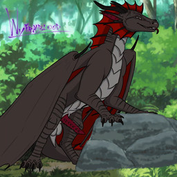 balls bodily_fluids feral forest forest_background genital_fluids genitals male nature nature_background non-mammal_balls peeing penile_spines penis plant smoke smoke_from_nose solo tongue tongue_out tree urine watersports wyirmblood mythology sikav_farkas dragon mythological_creature mythological_scalie scalie 1:1 animated
