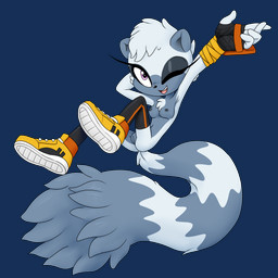 anthro breasts clothing female female_anthro fingerless_gloves footwear genitals gloves grey_body handwear legwear purple_eyes shoes solo thigh_highs vulva thousandarms idw_publishing sega sonic_the_hedgehog_(comics) sonic_the_hedgehog_(idw) sonic_the_hedgehog_(series) tangle_the_lemur lemur mammal primate ring-tailed_lemur strepsirrhine 1:1 absurd_res alpha_channel hi_res