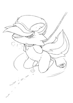anthro balls biped blush bodily_fluids clothing collar cum cum_on_ground erection flat_cap fur genital_fluids genitals hair hat headgear headwear leash male mostly_nude penis simple_background solo tapering_penis kimubota animal_crossing nintendo kicks_(animal_crossing) mammal mephitid skunk black_and_white monochrome sketch