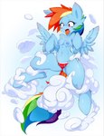 anthro breasts camel_toe cloud cutie_mark equine female friendship_is_magic hair looking_down mammal multi-colored_hair my_little_pony panties pegasus purple_eyes rainbow_dash_(mlp) rainbow_hair saliva shiny simple_background slugbox solo tentacles tongue tongue_out underwear wings
Rating: Explicit
Score: 20
User: CodyMaverick
Date: March 23, 2014