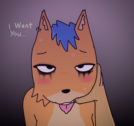 anthro bedroom_eyes begging blush bodily_fluids breasts cheek_tuft dirty_talk drooling duo ear_piercing ear_ring eyeshadow facial_tuft female finger_in_mouth first_person_view fur gradient_background inner_ear_fluff looking_at_viewer looking_up makeup male male/female narrowed_eyes nude nude_anthro nude_female open_mouth orange_body orange_fur piercing pleading_eyes ring_piercing running_makeup saliva seductive sharp_teeth simple_background small_breasts sucking sweat teeth text thumb_in_mouth thumb_suck tongue tongue_out tuft purgatory753 farron_larson ambiguous_species canid canine fox mammal 2025 digital_media_(artwork) english_text