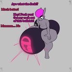 anthro big_bulge big_butt bottomwear bulge butt chastity_bulge chastity_device clothing hotpants huge_bulge huge_butt hyper hyper_bulge lock_symbol male null_bulge shorts solo thechavicgerman_(artist) sebastian_cummins_(thechavicgerman) lagomorph leporid mammal rabbit 1:1 hi_res