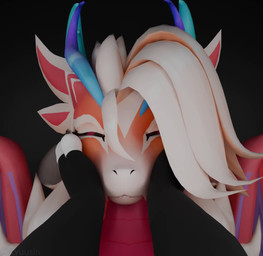 anthro boop duo face_rub female male male/female nose_boop smile ryuusin_(artist) blender_cycles mythology alastor dragon mythological_creature mythological_scalie scalie 3d_(artwork) 3d_animation animated digital_media_(artwork) no_sound short_playtime webm