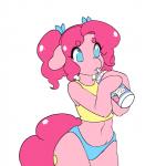 alternate_hairstyle anthro clothed clothing cutie_mark female food food_fetish hair pink_hair simple_background solo suggestive suggestive_food white_background tolsticot friendship_is_magic hasbro my_little_pony pinkie_pie_(mlp) equid mammal 1:1 2018 2d_animation animated frame_by_frame short_playtime