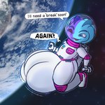 anthro balls big_balls big_bulge big_penis blue_body bulge cosmic_background genitals huge_balls huge_bulge huge_genitalia huge_penis hyper hyper_balls hyper_bulge hyper_genitalia hyper_penis male multicolored_body penis purple_body space space_background spacesuit text two_tone_body wide_hips websheck void_(thevoidfish) fish marine 1:1 2024 absurd_res english_text hi_res