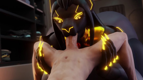 5_fingers anthro anthro_focus anthro_penetrated areola balls barbell_piercing big_areola big_balls big_breasts big_butt big_nipples big_penis bimbo_anthro black_areola black_balls black_body black_ears black_fingers black_glans black_hair black_nipples black_nose black_penis black_sclera black_tail blinking breasts butt clothing colored_nails curvy_figure cybernetics deep_throat dreadlocks duo egyptian egyptian_clothing erection eyelashes faceless_character faceless_human faceless_male fellatio fingernails fingers first_person_view foreskin genitals glans glowing glowing_eyes gold_nipple_piercing gold_piercing gynomorph gynomorph/male gynomorph_anthro gynomorph_focus gynomorph_penetrated hair hand_on_leg hand_on_thigh hands_on_legs hands_on_thighs huge_areola huge_balls huge_breasts huge_butt huge_hips huge_nipples huge_penis human_on_anthro human_penetrating human_penetrating_anthro human_penetrating_gynomorph humanoid_genitalia humanoid_penis hyper hyper_genitalia indoor_nudity indoor_sex inside intersex intersex/male intersex_anthro intersex_focus intersex_penetrated interspecies larger_anthro larger_gynomorph larger_intersex larger_penetrated light-skinned_male light_body light_skin long_fingernails looking_at_viewer machine male male_human male_penetrating male_penetrating_anthro male_penetrating_gynomorph male_penetrating_intersex multicolored_ears multicolored_fingers multicolored_nose nails navel nipple_barbell nipple_piercing nipples oral oral_penetration partially_retracted_foreskin penetration penile penis penis_in_mouth penis_size_difference piercing pink_glans pupils segmented_penis sex size_difference smaller_human smaller_male solo_focus spread_legs spreading standing tail thick_thighs usekh voluptuous voluptuous_anthro voluptuous_gynomorph voluptuous_intersex wide_hipped_anthro wide_hipped_gynomorph wide_hipped_intersex wide_hips yellow_body yellow_ears yellow_eyelids yellow_eyes yellow_fingernails yellow_fingers yellow_nails yellow_nose xaz3d valorlynz_(modeler) egyptian_mythology middle_eastern_mythology mythology khayani_(egyptianexo) cyborg felid human lion mammal pantherine 16:9 2025 3d_(artwork) 3d_animation animated digital_media_(artwork) hi_res no_sound short_playtime webm widescreen