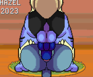 anal animal_genitalia animal_penis balls big_balls blue_body blue_fur canine_genitalia canine_penis duo feral from_front_position fur genitals knot male male/male mating_press penis sex simple_background unknown_artist nintendo pokemon lance_(monadodoggo) steele_wheelie_(character) arcanine generation_1_pokemon generation_4_pokemon lucario pokemon_(species) 2023 animated digital_media_(artwork) loop pixel_(artwork) pixel_animation