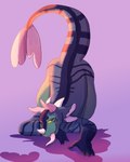 anthro ass_up double_ear reaching_towards_viewer solo tail battycat mythology dragon mythological_creature mythological_scalie scalie 4:5 absurd_res hi_res