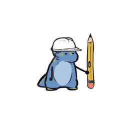 ambiguous_gender anthro armor blue_body chibi clothing half-closed_eyes hard_hat hat headgear headwear helmet holding_object narrowed_eyes nude pencil_(object) simple_background solo spots standing white_clothing white_hat white_headwear writing_utensil yellow_spots louart european_mythology mythology dragon mythological_creature mythological_scalie scaled_dragon scalie western_dragon wingless_dragon 1:1 2023 digital_media_(artwork)