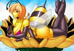 big_breasts big_butt bikini bikini_thong breasts butt cleavage clothed clothing female flower lying multi_arm multi_limb on_front plant side-tie_bikini solo string_bikini sunflower swimwear two-piece_swimsuit avencri upstairstudios bianca_(dtripper) animal_humanoid arthropod arthropod_humanoid bee bee_humanoid humanoid hymenopteran hymenopteran_humanoid insect insect_humanoid