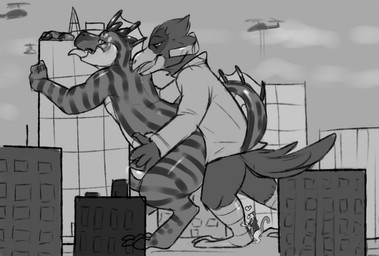 aircraft anal anal_penetration anthro anthro_on_anthro anthro_penetrated anthro_penetrating anthro_penetrating_anthro beak bottomless bottomless_anthro bottomless_male city cityscape clothed clothing countershade_face countershade_neck countershade_tail countershade_torso countershading duo extreme_size_difference feathers heart_symbol helicopter larger_anthro larger_male macro male male/male male_anthro male_penetrated male_penetrating male_penetrating_male nude nude_anthro nude_male open_mouth penetration penile penile_penetration penis_in_ass sex side_view size_difference slightly_chubby slightly_chubby_anthro slightly_chubby_male smaller_anthro smaller_male tail tail_feathers tongue tongue_out vehicle mintyderg mythology nintendo pokemon star_fox falco_lombardi minty_(mintyderg) pat_(lapatte) aquatic aquatic_dragon avian bird dragon generation_1_pokemon legendary_pokemon mewtwo mythological_creature mythological_scalie pokemon_(species) scalie 2019 greyscale monochrome