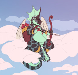 anthro balls belly blue_body bow_(weapon) cloud countershade_balls countershade_face countershade_feet countershade_genitalia countershade_hands countershade_neck countershade_torso countershading feathered_wings feathers feet flaccid foreskin genitals humanoid_genitalia humanoid_penis male male_anthro nude nude_anthro nude_male overweight overweight_anthro overweight_male penis ranged_weapon small_penis solo teal_body teal_eyes teal_penis weapon white_body white_feathers wings mintyderg mythology minty_(mintyderg) aquatic aquatic_dragon dragon mythological_creature mythological_scalie scalie 2023 hi_res