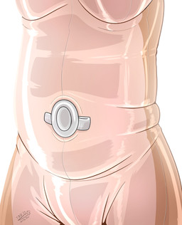 anthro belly breasts female glistening glistening_body inflatable latex null pool_toy solo under_boob valve_(mechanical) therazzdazzler11 kathy_(therazzdazzler11) animate_inanimate living_inflatable mammal mustelid otter absurd_res hi_res trans_(lore) trans_woman_(lore)