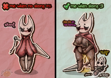2_horns after_sex anthro areola balls barbell_piercing belly big_belly big_breasts black_body black_eyes blush bodily_fluids breasts cloak clothed clothing cum cum_drip dripping duo ejaculation erection eyelashes female genital_fluids genitals glistening glistening_body glowing horn huge_breasts inbreeding labor lactating long_eyelashes looking_at_viewer male male/female navel nipple_piercing nipples peeing penis piercing pregnant pregnant_anthro pregnant_female red_clothing sibling_incest simple_background size_difference slightly_chubby text thick_thighs throbbing throbbing_penis topwear urine urine_stream water_breaking watersports weapon khalfy_kun hollow_knight:_silksong hollow_knight_(franchise) team_cherry hornet_(hollow_knight) the_knight_(hollow_knight) arthropod insect vessel_(species) absurd_res english_text hi_res meme incest_(lore) sibling_(lore)
