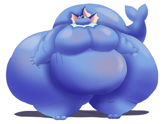 anthro belly belly_blush big_belly big_breasts big_butt big_cheeks black_nose blue_body blue_sclera blue_tail blush body_blush breast_blush breasts butt chubby_cheeks eyelashes female hand_on_leg hand_on_own_leg hand_on_own_thigh hand_on_thigh huge_belly huge_breasts huge_butt huge_cheeks huge_hips huge_thighs hyper hyper_belly hyper_breasts hyper_butt hyper_hips hyper_thighs leg_grab morbidly_obese morbidly_obese_anthro morbidly_obese_female obese obese_anthro obese_female overweight overweight_anthro overweight_female simple_background solo squish tail thick_thighs thigh_grab thigh_squish three-quarter_view white_background white_eyes wide_hips adansin nintendo pokemon mederith_(adansin) eeveelution generation_1_pokemon pokemon_(species) vaporeon 2024 4:3 colored digital_media_(artwork) hi_res shaded