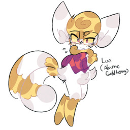 anthro clothing female red_clothing simple_background solo white_background kelpierousel nintendo pokemon fan_character generation_6_pokemon meowstic meowstic_(female) pokemon_(species) shiny_pokemon 1:1 hi_res