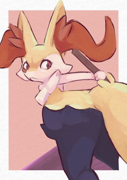 3_fingers :< ambiguous_anthro ambiguous_gender anthro arm_tuft biped black_body black_fur border cheek_tuft chest_tuft facial_tuft fingers fokko fur head_turned holding_object holding_stick inner_ear_fluff looking_back low-angle_view mouth_closed multicolored_body multicolored_fur nude_ambiguous nude_anthro object_in_tail orange_body orange_eyes orange_fur orange_nose pointy_ears prick_ears rear_view shoulder_tuft snout solo standing stick stick_in_tail tail three-quarter_view tuft white_body white_border white_fur yellow_body yellow_fur yellow_tail nintendo pokemon braixen canid generation_6_pokemon mammal pokemon_(species) 2022 digital_drawing_(artwork) digital_media_(artwork) english_description hi_res shaded