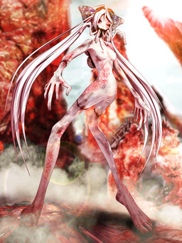 barely_visible_genitalia barely_visible_vulva big_feet brain breasts carrying_another feet female feral fingers flesh fog genitals group hair humanoid_focus infected infection light light_beam long_fingers long_hair long_legs looking_at_viewer medium_breasts navel nightmare_fuel nipples not_furry_focus nude nude_female nude_humanoid on_head one_eye_half-closed organs outside red_eyes solo_focus sunbeam sunlight twintails_(hairstyle) vulva what_has_science_done white_hair deino_(artist) deino_(modeler) calne_ca nato-kun ambient_arthropod ambient_butterfly ambient_cockroach ambient_insect arthropod crustacean humanoid isopod malacostracan monster monstrous_humanoid 3:4 3d_(artwork) autodesk_3ds_max_(artwork) digital_media_(artwork) full-length_portrait hi_res portrait