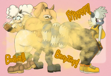 anal anthro anthro_dominating_human bdsm bondage bound fart fart_cloud fart_fetish farting_in_mouth farting_on_another farting_on_face female female/female female_anthro female_dominating_male forced forced_rimming group human_on_anthro interspecies male male/female oral rape rimming sex wrapped_tail yellow_fart_cloud zaemonbrap idw_publishing sega sonic_the_hedgehog_(comics) sonic_the_hedgehog_(idw) sonic_the_hedgehog_(series) sonic_x christopher_thorndyke lanolin_the_sheep_(sonic) tangle_the_lemur whisper_the_wolf bovid canid canine canis caprine human humanoid lemur mammal primate ring-tailed_lemur sheep strepsirrhine wolf hi_res