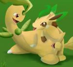2014 arti4000 bayleef duo eeveelution eye_contact female feral feral_on_feral leafeon lying male nintendo open_mouth penetration pokémon pussy sex straight tongue vaginal vaginal_penetration video_games
Rating: Explicit
Score: 5
User: Finchmaster
Date: March 08, 2014