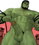 2_horns abs balls beard biceps black_hair black_rope facial_hair fangs genitals green_arms green_balls green_body green_chest green_fingers green_hands green_head green_legs green_nipples green_penis green_skin group hair heart_eyes heart_symbol horn humanoid_pointy_ears male muscular muscular_humanoid muscular_male nipples pecs penis pointy_ears red_body red_chest red_hair red_hands red_skin restrained_arms rope teeth tongue tongue_out trio tusks vein veiny_penis wings dopq demon demon_humanoid humanoid orc hi_res