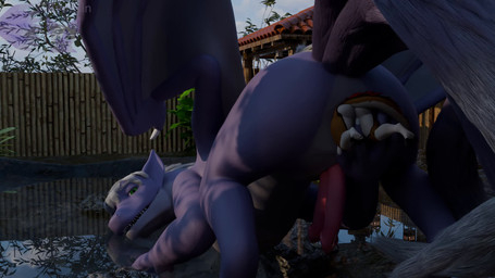 2_penises anal anal_penetration anal_vore anthro anus big_butt butt diphallism duo erection female female_penetrating female_penetrating_male feral genitals humanoid_genitalia humanoid_penis male male/female male_penetrated male_pred multi_genitalia multi_penis nude open_mouth penetration penis sex size_difference spa tail tongue vore vulva ryuusin_(artist) sound_warning opennsfwsp_(sfx) mythology ryuusin samantha_drazelle dragon mythological_creature mythological_scalie scalie 16:9 3d_(artwork) 3d_animation animated blender_(artwork) blender_cycles_(artwork) digital_media_(artwork) hi_res long_playtime sound video widescreen