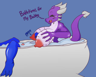 anthro bath breasts bubble duo feet female genitals male male/female nipples non-mammal_breasts non-mammal_nipples penis solo_focus tail conditional_dnp jaynatorburudragon mythology buru_(jaynatorburudragon) dragon mythological_creature mythological_scalie scalie digital_media_(artwork) hi_res mother_(lore) mother_and_child_(lore) mother_and_son_(lore) parent_(lore) parent_and_child_(lore) parent_and_son_(lore) son_(lore)