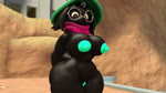 areola big_breasts black_body breasts clothing crossgender detailed_background eyewear female genitals glasses hat headgear headwear looking_at_viewer mostly_nude mtf_crossgender nipples nude outside pussy scarf solo standing teal_areola teal_nipples teal_pussy thick_thighs captain_spade deltarune undertale undertale_(series) ralsei bovid caprine goat mammal 16:9 3d_(artwork) animated digital_media_(artwork) hi_res no_sound short_playtime webm widescreen