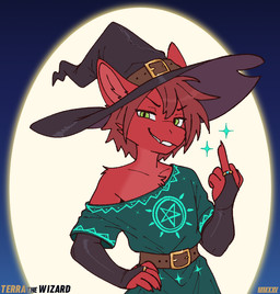 5_fingers anthro arm_tuft armwear belt belt_buckle black_clothing black_gloves black_handwear black_hat black_headwear bridal_gauntlets brown_belt buckle cheek_tuft chest_tuft claws clothed clothing collarbone countershade_ears countershade_fur countershade_neck countershade_torso countershading crossdressing digit_ring dress elbow_gloves exposed_shoulder eyebrow_through_hair eyebrows facial_tuft femboy finger_claws finger_ring fingers flesh_fang flipping_viewer_off front_view fully_clothed fur gesture gloves green_clothing green_dress green_eyes hair hand_gesture hand_on_hip hand_on_own_hip handwear hat headgear headwear inner_ear_fluff jewelry male middle_finger multicolored_body multicolored_fur narrowed_eyes off_shoulder open_mouth open_smile pointy_ears prick_ears pupils red_body red_countershading red_fur red_hair short_hair shoulder_tuft simple_background slim slim_anthro slim_male slit_pupils smile smiling_at_viewer smirk smirking_at_viewer snout solo sparkles text translucent translucent_hair tuft two_tone_body two_tone_fur white_background witch_costume witch_hat terrathewizard mythology terra_(terrathewizard) canid canine canis dragon furred_dragon furred_scalie hybrid mammal mythological_creature mythological_scalie scalie wingless_dragon wolf 2025 artist_name dated digital_drawing_(artwork) digital_media_(artwork) flat_colors half-length_portrait portrait andromorph_(lore)