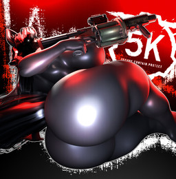 anthro big_butt butt butt_focus curvy_figure female glistening glistening_body glistening_butt glistening_skin grenade_launcher gun holding_gun holding_object holding_ranged_weapon holding_weapon huge_butt hyper hyper_butt light looking_at_viewer lying nude nude_anthro nude_female on_side outline ranged_weapon rear_view solo symbol thick_thighs voluptuous voluptuous_anthro voluptuous_female weapon white_outline wide_hipped_anthro wide_hipped_female wide_hips mechanicalstage scrag_(modeler) scp_foundation scp-1471-a scp-1471-a_(scrag) canid canine malo mammal 3d_(artwork) absurd_res digital_media_(artwork) hi_res lighting