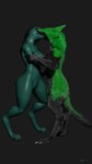 anthro blen breasts duo female female/female fur hair hug kissing nipples pubes tail scoota ceylidh_(scoota) dracanine sergal 3d_(artwork) 4k 9:16 absurd_res blender_(artwork) digital_media_(artwork) hi_res