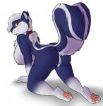 anthro anuvia big_breasts blush breasts butt female hanging_breasts looking_at_viewer looking_back mammal nipples nude presenting presenting_hindquarters pussy pussy_juice skunk solo taki
Rating: Explicit
Score: 26
User: Hawk_Wood
Date: February 10, 2014