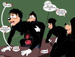 ahegao anal anthro anthro_on_anthro big_penis black_body black_fur black_nose blush bodily_fluids butt clothing dialogue duo ear_piercing erection fur genital_fluids genitals gloves hair handwear humanoid_genitalia humanoid_penis looking_pleasured male male/male motion_lines nipple_piercing nipples nude onomatopoeia open_mouth oral penile penis piercing rimming rimming_male sex simple_background smile sound_effects speech_bubble teeth text tongue tongue_out dustin_c disney goof_troop goofy_(disney) max_goof canid canine canis domestic_dog mammal 4:3 digital_media_(artwork) english_text hi_res father_(lore) father_and_child_(lore) father_and_son_(lore) incest_(lore) parent_(lore) parent_and_child_(lore) parent_and_son_(lore) son_(lore)