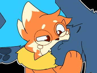 anal ball_suck balls blue_body blue_fur bodily_fluids duo female feral fluffy fluffy_balls fluffy_tail fur genital_fluids genitals male male/female oral orange_body pawpads sex solo solo_focus spread_legs spreading sucking tail tongue tuft stealthyspirit nintendo pokemon crumb_(buizel) nuke_(stealthyspirit) buizel eeveelution generation_2_pokemon generation_4_pokemon pokemon_(species) umbreon 2d_animation 4:3 animated digital_media_(artwork)