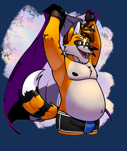 aegosexual_pride_colors anthro asexual_pride_colors belly black_body black_ear_tips black_fur black_nose black_stripes brown_hair bulge dipstick_ears dipstick_tail ear_markings flag flag_(object) fur hair heterochromia holding_flag holding_object humanoid_hands lgbt_pride looking_at_viewer male markings multicolored_ears navel orange_body orange_fur overweight overweight_anthro overweight_male pride pride_colors ring_(marking) ringed_tail smile striped_body striped_fur striped_markings striped_tail stripes tail tail_markings tan_body tan_fur text white_inner_ear white_tail_tip hikari0n lgbt_pride_month haraak alpha_channel hi_res translation_request