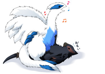 ambiguous_gender angry avian black_eyes black_feathers blue_feathers capcom crossover cute duo feral fluffy flying_wyvern japanese_text legendary_pokémon lugia monster_hunter nargacuga nintendo pokémon red_feathers sex singing sweat text unknown_artist video_games white_feathers wyvern
Rating: Questionable
Score: 3
User: GameManiac
Date: January 19, 2015 ambiguous_gender angry avian black_eyes black_feathers blue_feathers capcom crossover cute duo feral fluffy flying_wyvern japanese_text legendary_pokémon lugia monster_hunter nargacuga nintendo pokémon red_feathers sex singing sweat text unknown_artist video_games white_feathers wyvern
Rating: Questionable
Score: 3
User: GameManiac
Date: January 19, 2015