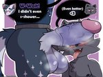 ahegao anthro balls big_balls big_penis blush bodily_fluids butt chest_tuft clothing dialogue duo fluffy fluffy_tail genitals heart_eyes heart_symbol looking_pleasured male male/male musk musk_clouds musky_balls musky_penis nervous nervous_smile nipples nude oral_invitation penis penis_on_face penis_on_head speech_bubble sweat sweatdrop sweaty_balls sweaty_genitalia sweaty_penis tail talking_to_another text text_box throbbing throbbing_penis tongue tongue_out torn_clothing tuft vein veiny_penis whiskers digitalkibou freeride shiro_(shironotfound) solo_(freeride) felid feline mammal absurd_res hi_res