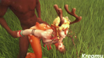 antlers bent_over blonde_hair cross-eyed dark_body dark_skin duo female female_penetrated from_behind_position fucked_silly green_eyes hair horn human_on_humanoid interspecies male male/female male_penetrating male_penetrating_female nude penetration sex kreamu battlerite blossom_(battlerite) animal_humanoid deer faun human humanoid mammal 16:9 3d_(artwork) 3d_animation animated digital_media_(artwork) hi_res loop no_sound short_playtime source_filmmaker_(artwork) webm widescreen